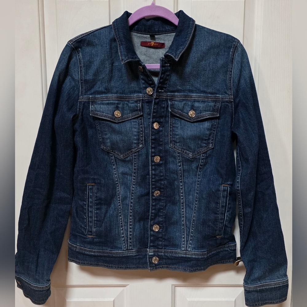 7 For All Mankind Classic Blue Denim